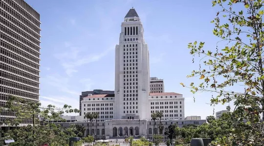 Image of the LA City Hall Building