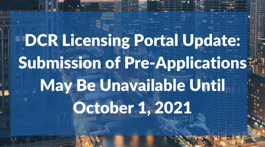 Submission of Pre-Applications May Be Unavailable Until October 1, 2021