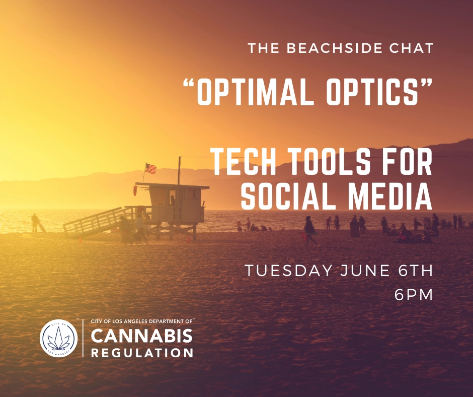Beachside Chat June 6th, 2023 6PM - Optimal Optics: Tech Tools for Social Media
