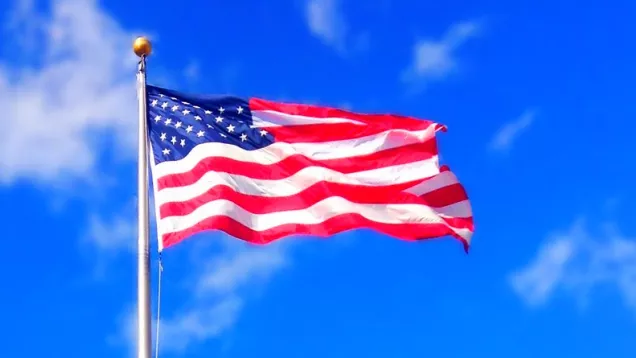President&#039;s Day Image, American Flag