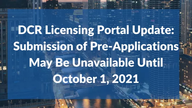Submission of Pre-Applications May Be Unavailable Until October 1, 2021